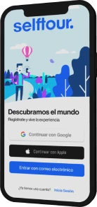 Sé el guía de tu próximo destino. Con selftour. podrás hacerlo a tu ritmo.